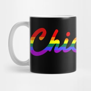 Chicago Pride Fest Rainbow Flag LGBTQ Mug